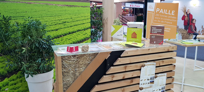 UP STRAW et ses sous-partenaires au Salon de l'agriculture