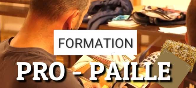 2 vidéos promotionnelles pour la formation Pro-Paille