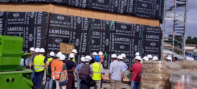 Visite de chantier - Établissement privé Émmanuel d'Alzon (groupe de travail « Développement du marché du neuf »)