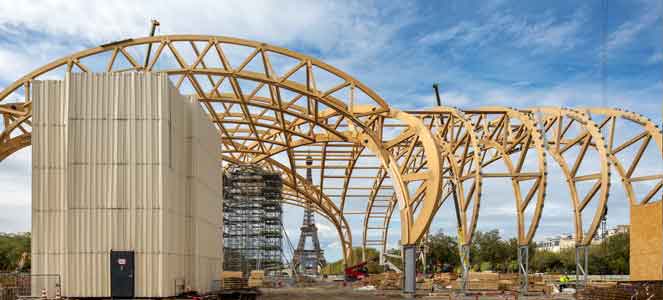 Le Forum Construction Bois au Grand Palais Ephémère du 15 au 17 juillet 2021