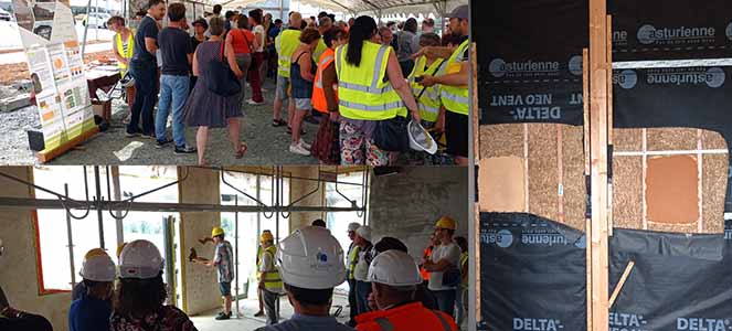 Visite de chantier Pôle des Services Publics - Ferrières (17)