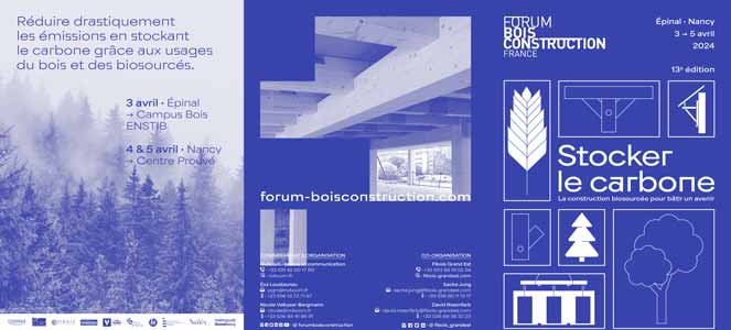 Votre place demi tarif au Forum Bois Construction